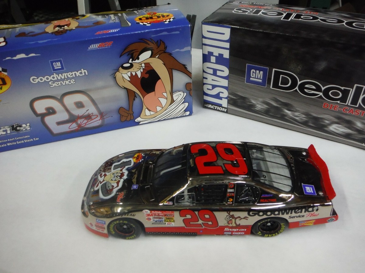 DIECAST NASCAR KEVIN HARVICK TASMANIAN DEVIL TAZ 2002 MONTE