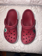 Crocs Crocband Platform Clogs Iconic Comfort w/Two Charm Unisex Sz Men 6 Women 8