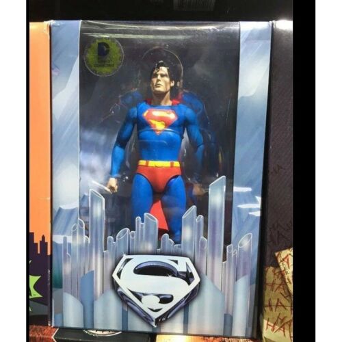 NECA 1978 Superman Christopher Reeve version 7 pouces figurine jouet DC Comics neuf - Photo 1 sur 7