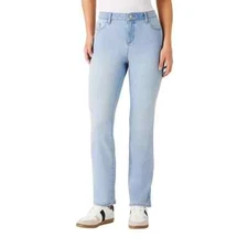 Member's Mark Women's Straight Jeans Size 6 Light Wash