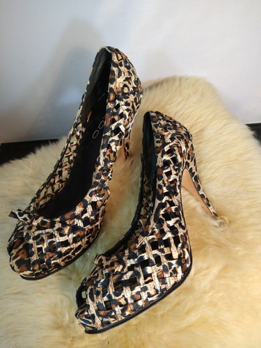 aldo leopard pumps