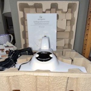 eco·gecko Bedbug Exterminator Device w/ Box & Instruction Manual