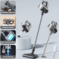 6000W Cordless Vacuum Cleaner Upright Lightweight Handheld Bagless Home Tool UK