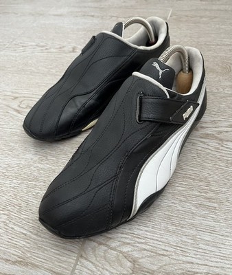 Vintage Puma Slip-On Mihara Yasuhiro Style Leather Sneakers 00s US 8 UK 7