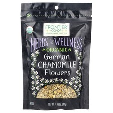 Organic German Chamomile Flowers, 1.66 oz 47 g 