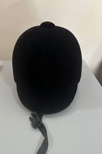 International Riding Helmets Black Velvet English Riding Helmet