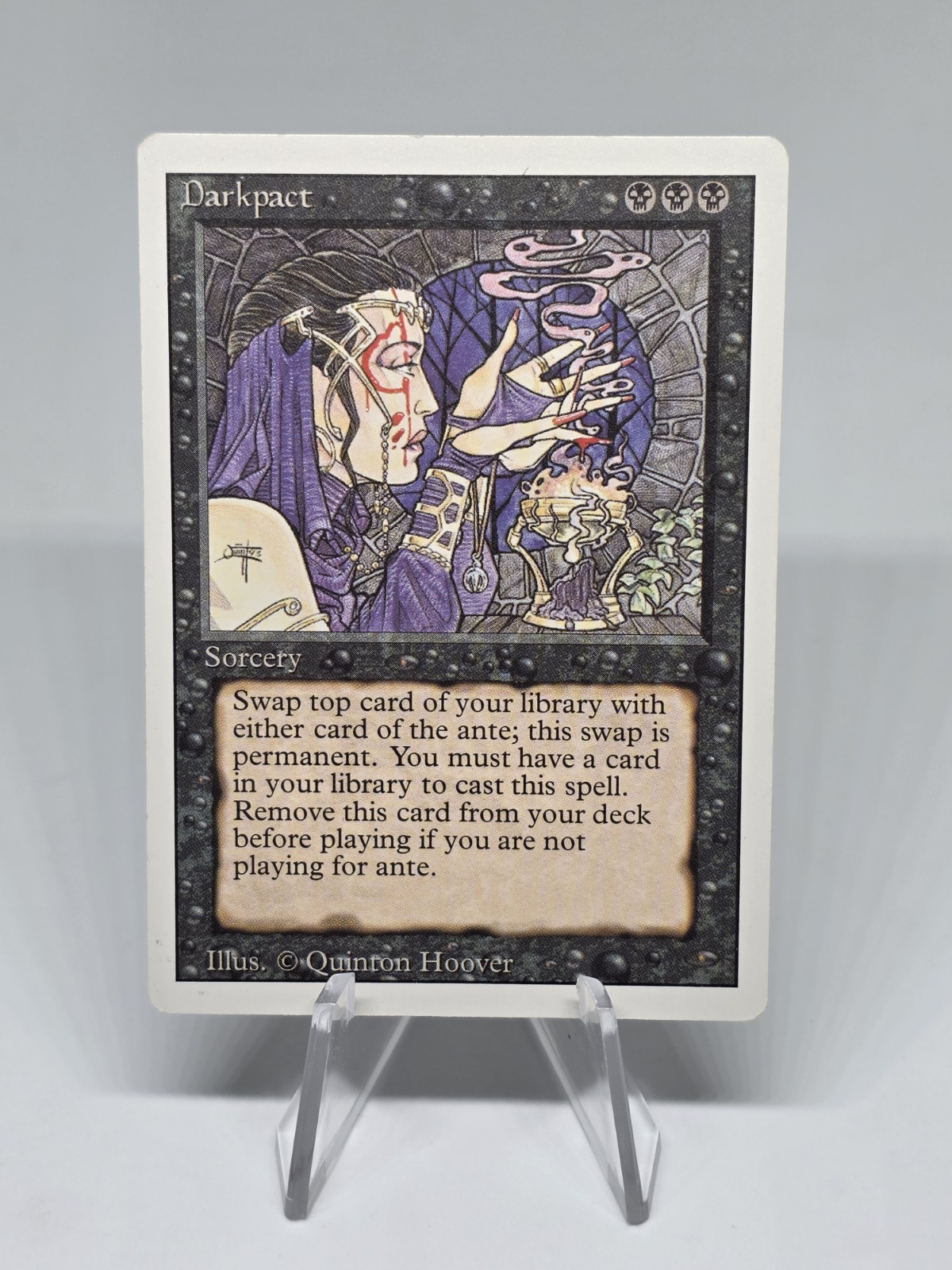 Magic The Gathering TCG Darkpact Revised Edition Regular 1994 Vintage