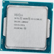 Intel Xeon E3-1230L V3 LGA 1150 CPU Processor 1.8GHz SR158 25W 4C/8T 8M Cache