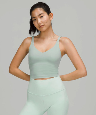 Lululemon Align Tank Top W1CW8S Silver Blue - Size 12