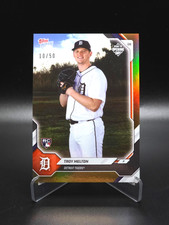 Troy Melton 2026 Topps Now Road To Opening Day Detroit Tigers Gold #10/50 RC