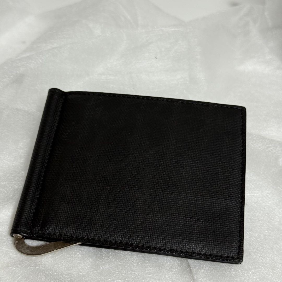Dior Money Clip Bifold Wallet Card Case Galaxy Design 3.9 x 3.3 Inches-image