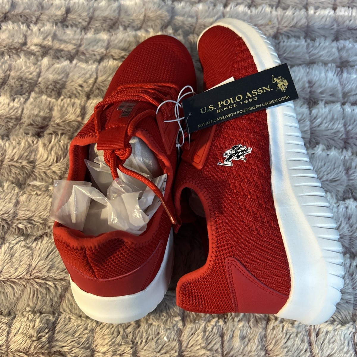 POLO Limber Red Men Sneaker Size 11