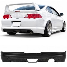 Fits 02 03 04 Acura Rsx Dc5 Rear Bumper Lip Diffuser Ikmu Style Pu Black Fits 02 03 04 Acura Rsx Dc5 Rear Bumper Lip Diffuser Ikmu Style Pu Black