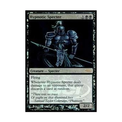 WotC MtG Magic Player Reward Promos Hypnotic Specter (P) (Foil) VG