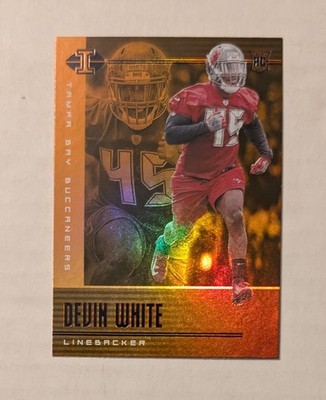 2019 Panini Illusions - Devin White #97 Trophy Collection Orange (RC)