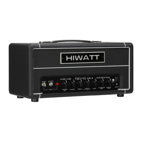 Hiwatt T-Series TB20/10 20/10-Watt Tube Guitar Amplifier Head - Black - Open Box