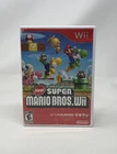 New Super Mario Bros Wii Nintendo Wii Complete CIB Immaculate Disc Tested