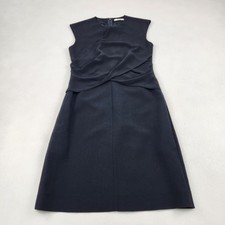 CELINE Dress Phoebe Philo Era Draped Design Black Size 36 S W5200