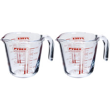 Image of Measuring Jug 500Ml | Capacity 568Ml / 20 Ounce | P586, Multicolor (Pack of 2)
