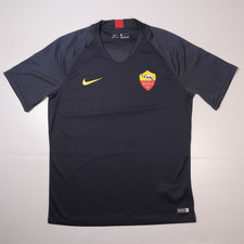 Maillot D'entraînement Porté En Match AS Roma N°17 Azmoun - Taille L - Marque Adidas - Occasion