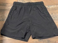 Boys Breathe On old navy active shorts black size s 6-7 