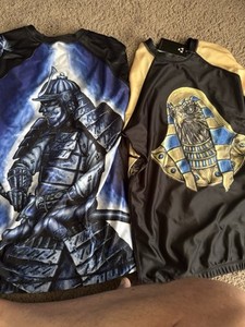 Brazilian Jiu Jitsu/Grappling: 2 Raven Fightwear  Long Sleeve Rash Guards