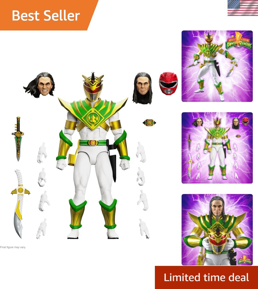 With Accessories - Celebrating Power Rangers Legacy