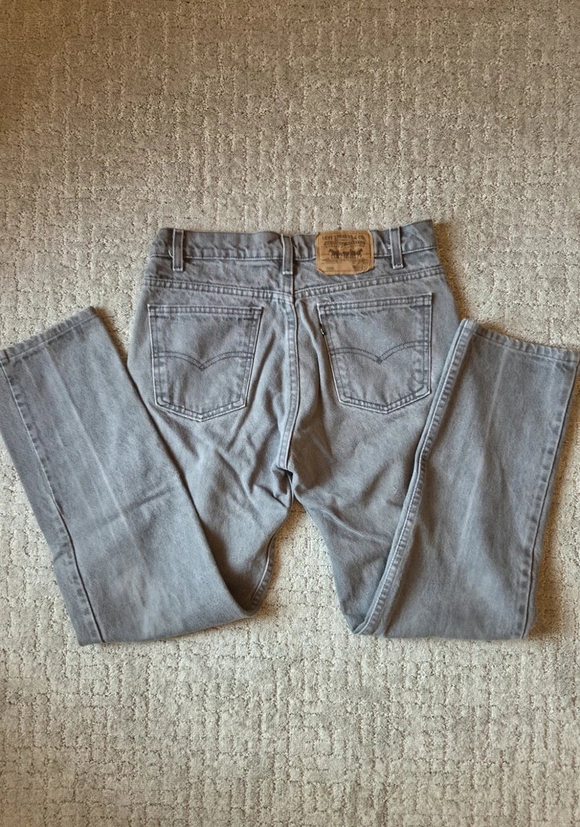 Levi's 505 Gray Jeans for Men for sale - eBay