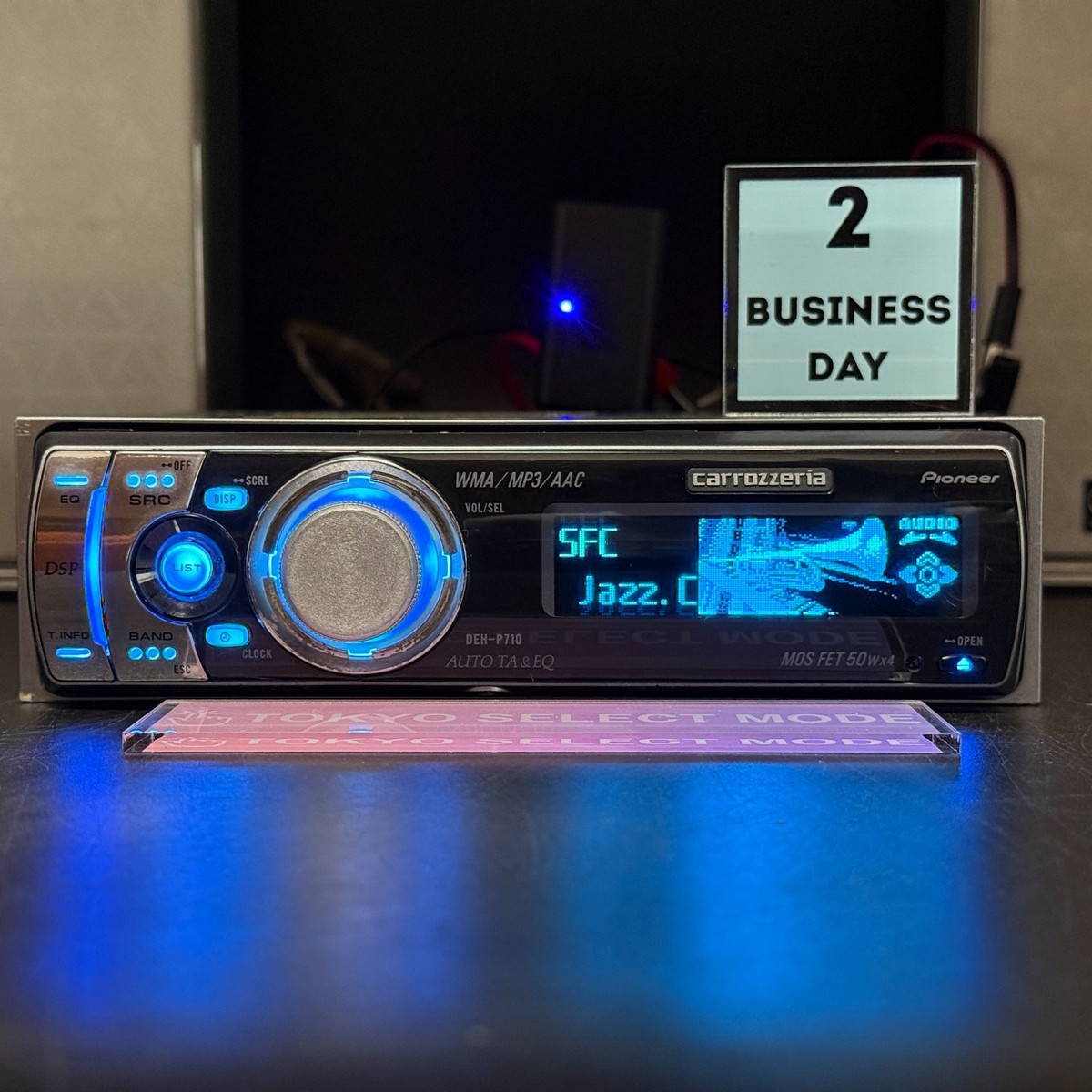 Pioneer Carrozzeria DEH-P710 Car Audio Added Bluetooth 1DIN JDM