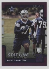 2017 Panini Donruss Rookies Stat Line Season 34/95 Taco Charlton #362 0x1