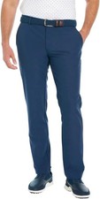 Greg Norman Men  s ML75 Microfiber Yarn Stretch Fabric Chino Pants, Blue, 40X30