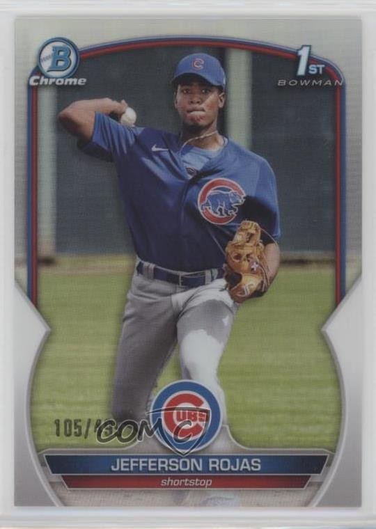 2023 Bowman Chrome Prospects Refractor /499 Jefferson Rojas #BCP-70