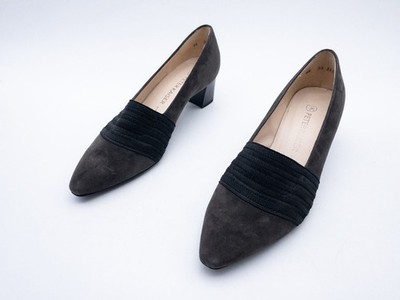 PETER KAISER Damen Pumps High Heel Elegant Leder Schwarz Gr 37,5 EU Art 38875-98