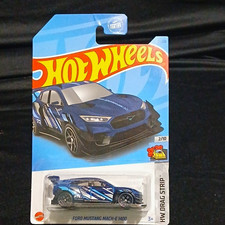 Hot Wheels Ford Mustang Mach-E 1400 Blue Diecast 1:64 Unopened Box