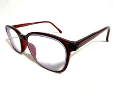 Claire CLA-18-10 Eyeglasses FRAME ONLY Burgundy 51-18-144-42 C3
