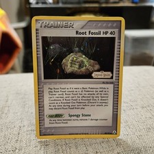 Root Fossil Pokemon TCG EX Legend Maker Reverse Holo Stamped Card #80/92