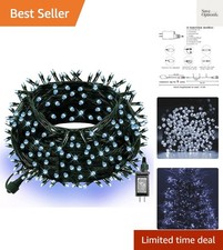 300 LED Christmas String Lights, 100 FT Connectable Waterproof String Lights ...