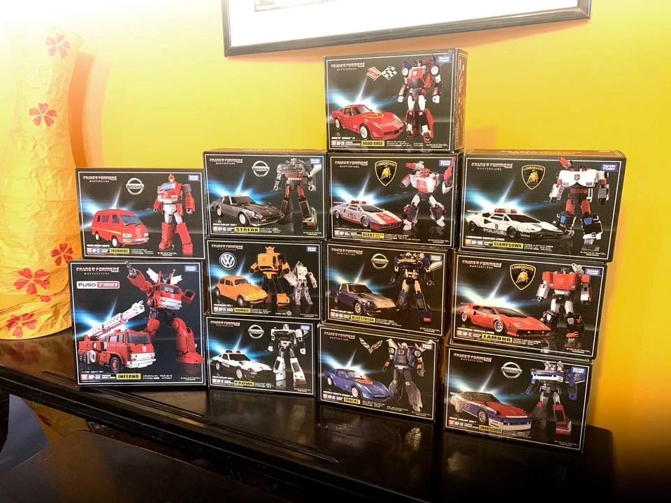 Transformers Masterpiece Original Takara - NO KO 12 pieces set - used, MINT - Immagine 2 di 4