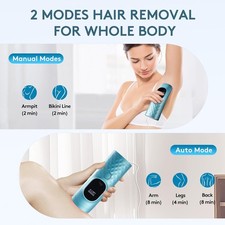 Laser Hair Removal for Women and Men-Permanent Painless Ice Cooling IPL Device