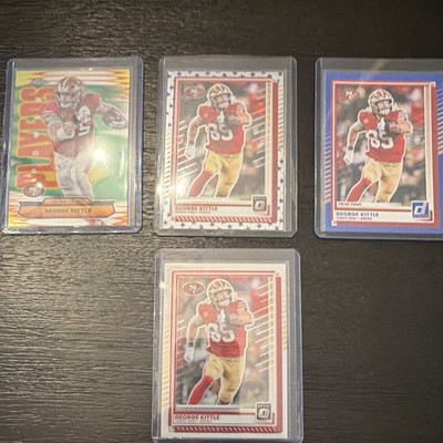 Topps George Kittle Card Lot (4) 2024 49ers Donruss Optic Power Players