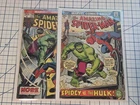Amazing Spider-Man #119 + 120 Lot Of 2 VG 1973 Marvel Comics Spidey Vs. Hulk BND