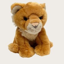 Vintage 2000 Animal Alley Toys R Us Lion Cub Plush Toy 10" Soft Stuffed Animal