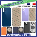 VITRE ARRIERE IPHONE 8/SE 2020/X/XR/XS/MAX/11/12/13/15/16/17 + JOINT CAMERA