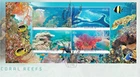 AUSTRALIA - 2013 CORAL REEFS - FISH - SOUVENIR SHEET FIRST DAY COVER