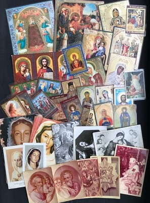 Vintage/Modern Religion Orthodox/Catholic Postcards Icons Photos You Pick