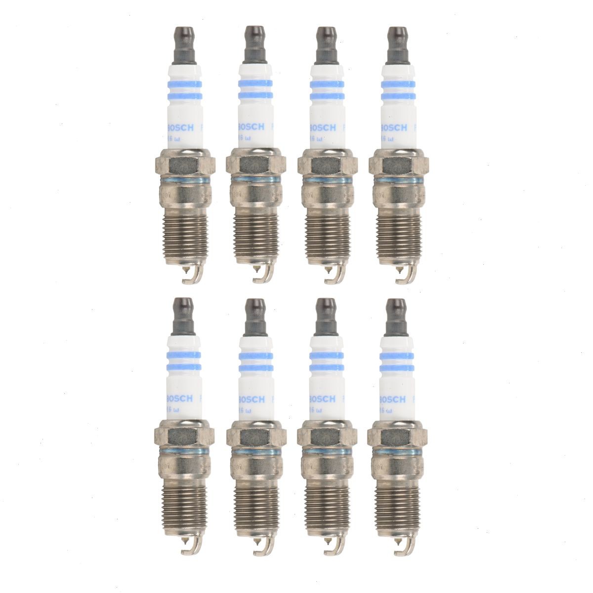 8 pc Bosch Platinum Spark Plugs for 1996-1999 GMC K1500 5.0L 5.7L V8 in