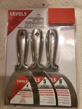 Level 5 Drywall Putty Knife  3 Piece Set 4 5 ...