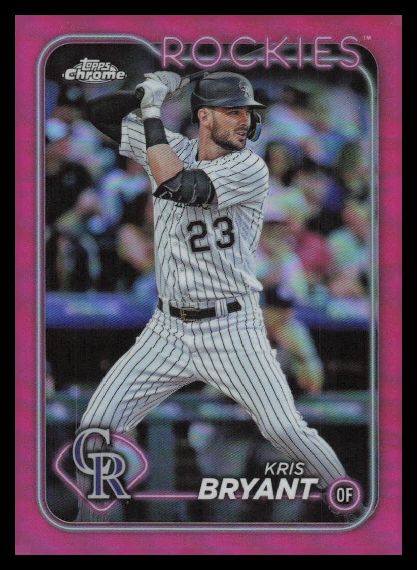 2024 Topps Chrome Pink Refractors #179 Kris Bryant