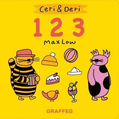 Max Low Ceri and Deri 123 (Board Book) (UK IMPORT)