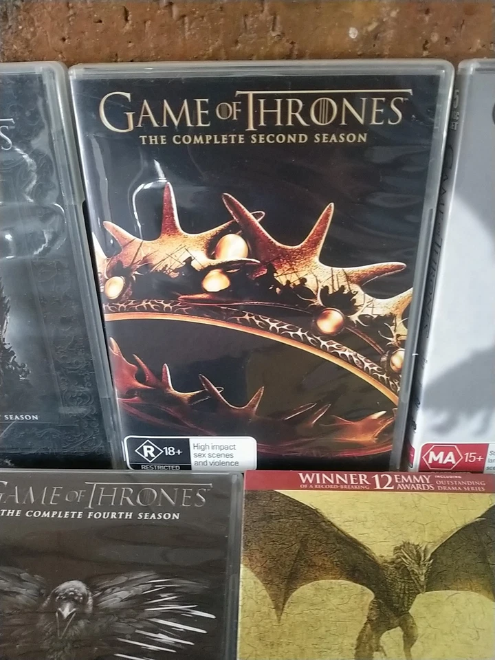 Game Of Thrones Seasons 1-5 DVD SET Like New - image 3 of 4